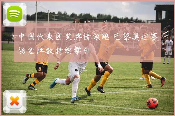 中国代表团奖牌榜领跑 巴黎奥运赛场金牌数持续攀升